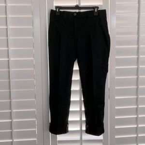 Black cargo pants